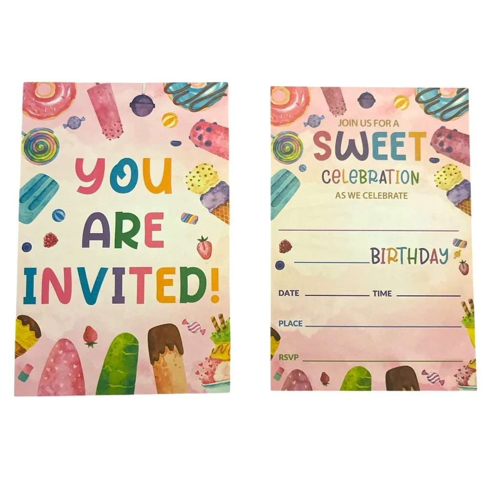 Sweet Celebration Invitation Cards